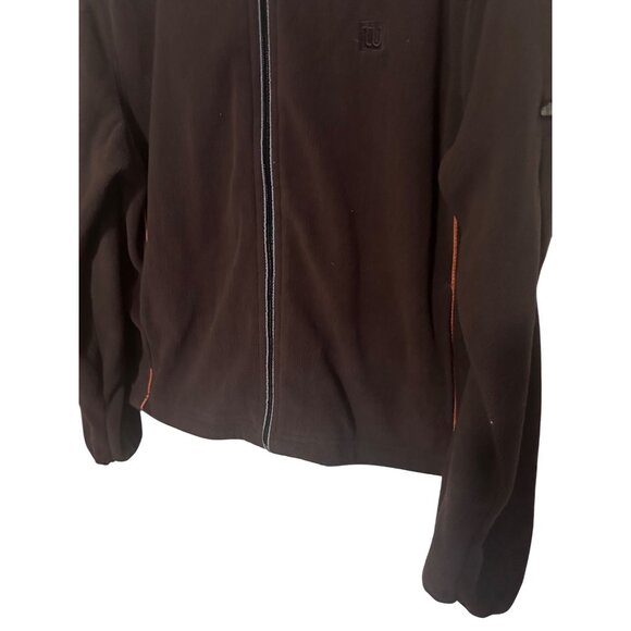 Wilson brown and orange zip up jacket size XL - Picture 6 of 6